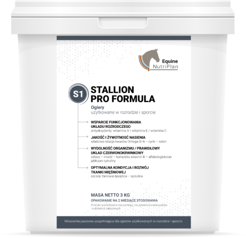 S1 STALLION PRO FORMULA  (3KG)  
