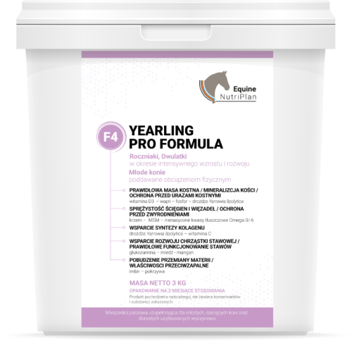 F4 YEARLING PRO FORMULA (3KG)