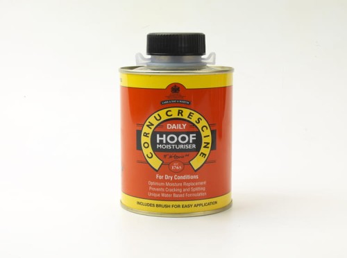 C&D&M CORNUCRESCINE DAILY HOOF MOISTURISER, preparat nawilżający do kopyt z pędzelkiem 500ml